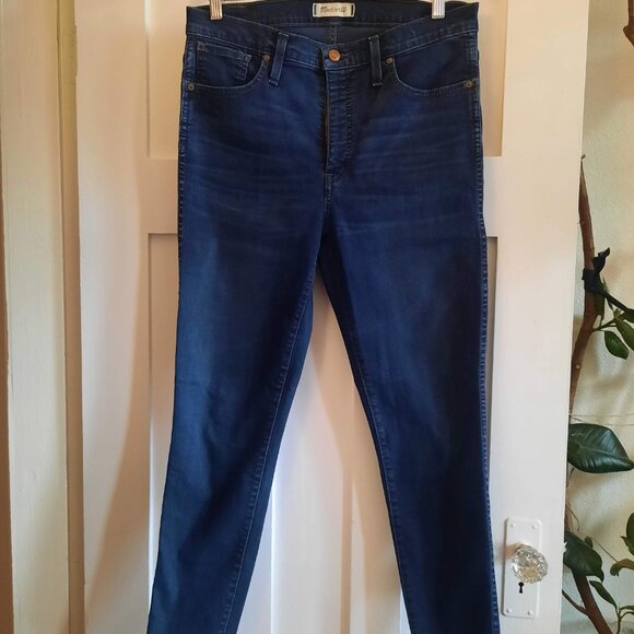 Women's Dark Blue Skinny Jeans - Picture 2 of 10